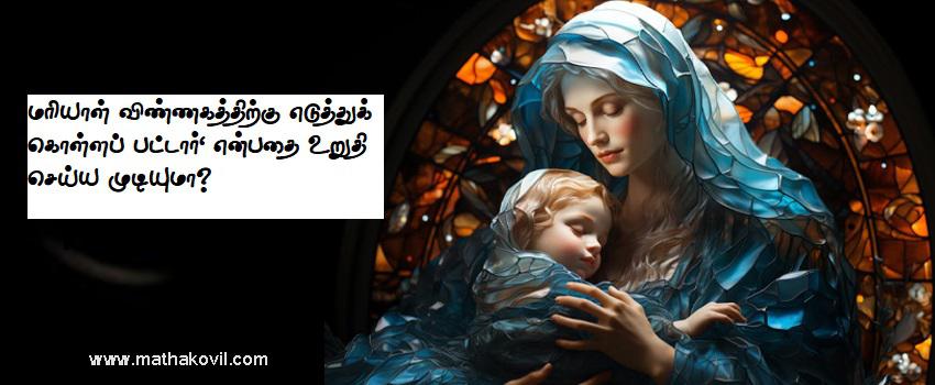 மரியாள் விண்ணகத்திற்கு எடுத்துக் கொள்ளப் பட்டார்